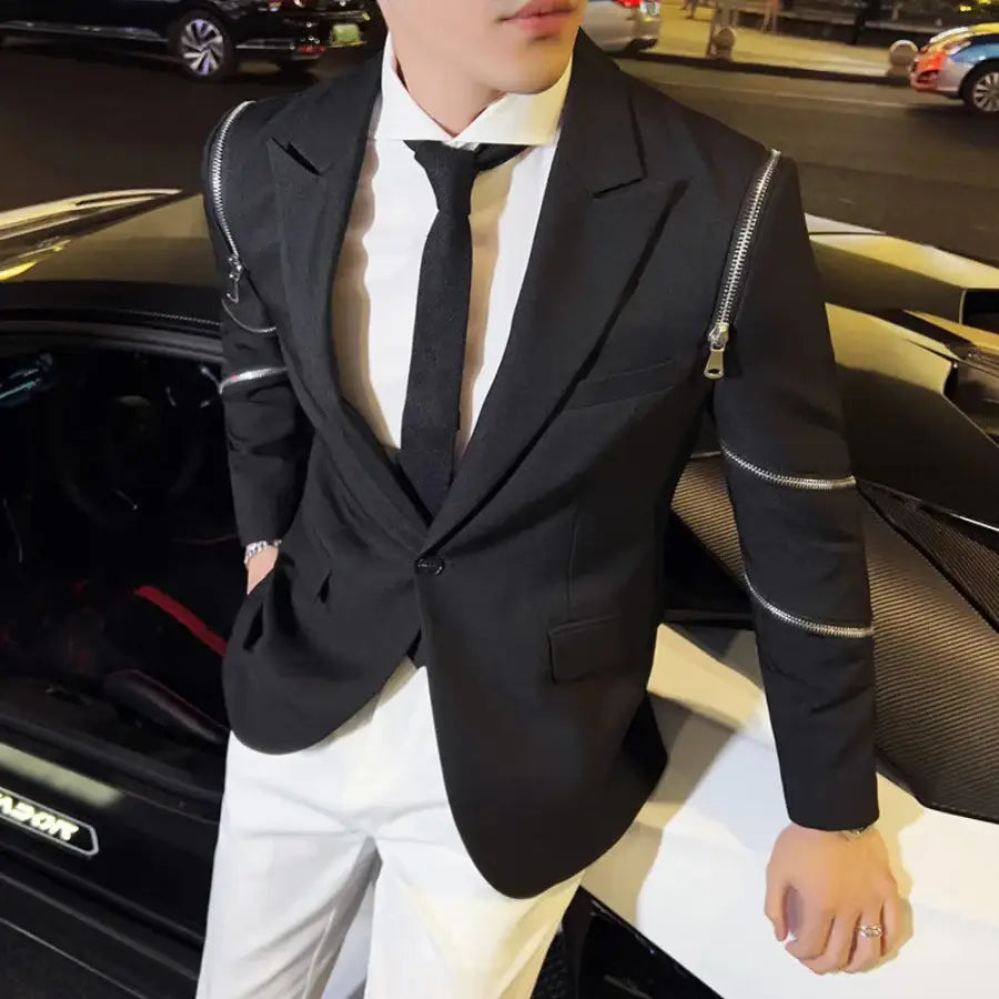 Zipper Blazer